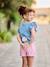 Short fille facile à enfiler mauve+vert d'eau 7 - vertbaudet enfant 