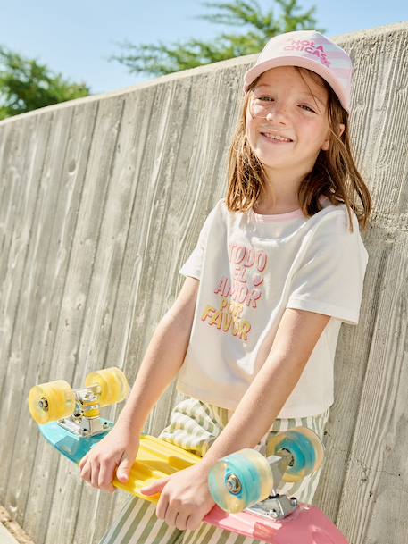 Fille-T-shirt manches courtes fille