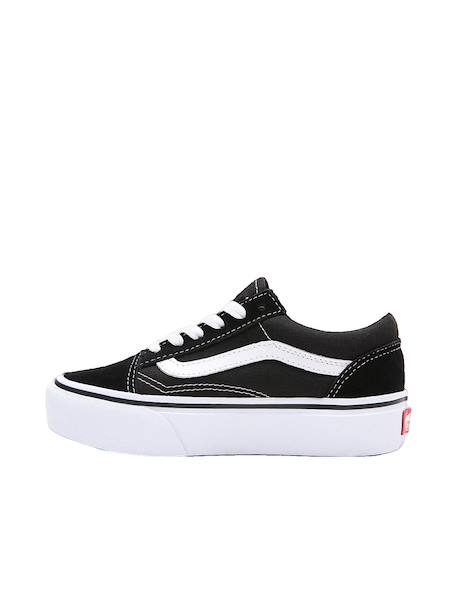 Chaussure junior old skool platform – style skate Noir 1 - vertbaudet enfant 
