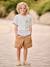 T-shirt garçon motifs devant et dos anthracite+blanc+bleu ciel+bleu océan 22 - vertbaudet enfant 