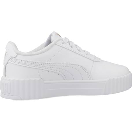 Baskets basses  à lacets Blanc or+Blanc rose mauve 1 - vertbaudet enfant 