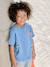 T-shirt imprimé manches courtes garçon bleu moyen 1 - vertbaudet enfant 