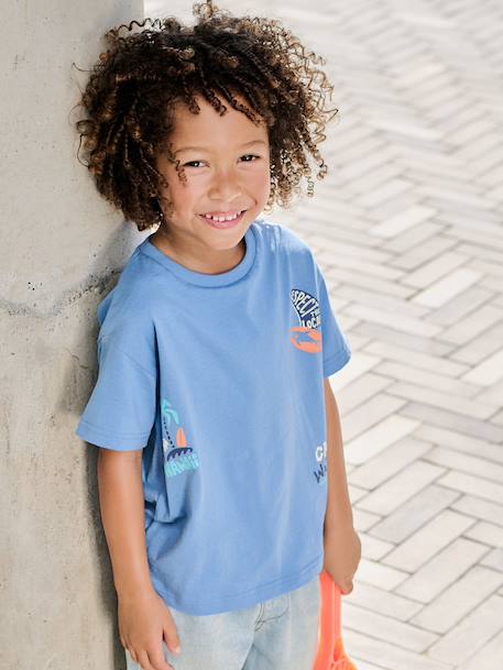 Garçon-T-shirt imprimé manches courtes garçon
