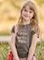 T-shirt manches courtes anthracite+rose 1 - vertbaudet enfant 