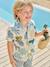 Chemise manches courtes blanc imprimé 1 - vertbaudet enfant 