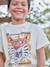 T-shirt garçon manches courtes animaux blanc+écru+vert sapin 4 - vertbaudet enfant 