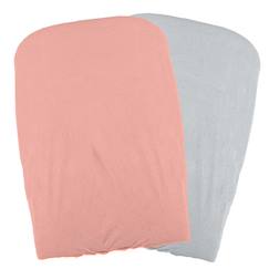 Puériculture-Lot de 2 housses de matelas à langer