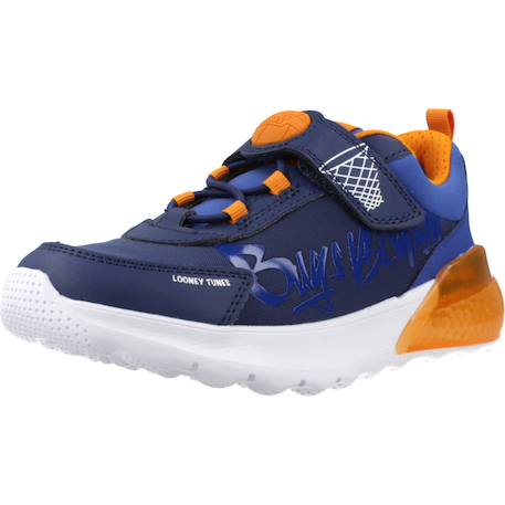 Basket garçon modèle j activart illuminus Bleu c0659+Noir c0048 4 - vertbaudet enfant 