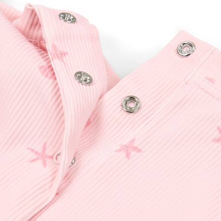 Maillot de bain anti-UV bébé fille 1 pièce manches longues - imprimé marin Rose 3 - vertbaudet enfant 