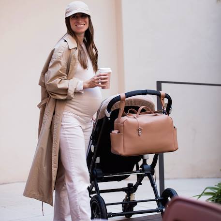 Sac à langer icon smoke Bleu+Crème+Marron+Rose+Vert 17 - vertbaudet enfant 