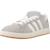 Baskets garçon en cuir à lacets court Gris grey 4 - vertbaudet enfant 