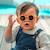 Lunettes de soleil bébé polarisées anti UV réversibles Gris+Orange 7 - vertbaudet enfant 