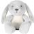 Peluche bruit blanc milo le lapin Beige+Blanc, bleu+Gris 14 - vertbaudet enfant 