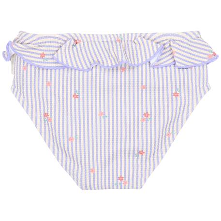 Culotte de bain à volants Dreamy Stripes Bleu, blanc, rose 2 - vertbaudet enfant 