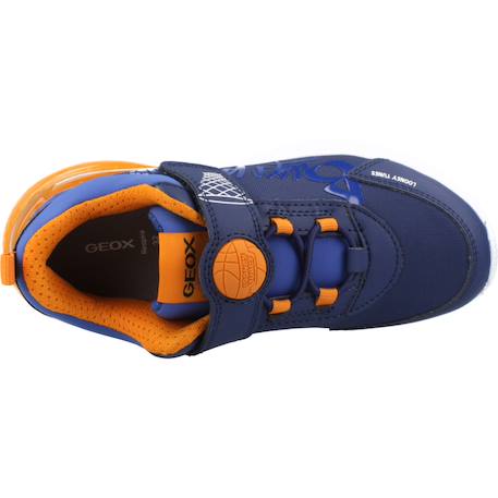 Basket garçon modèle j activart illuminus Bleu c0659+Noir c0048 6 - vertbaudet enfant 