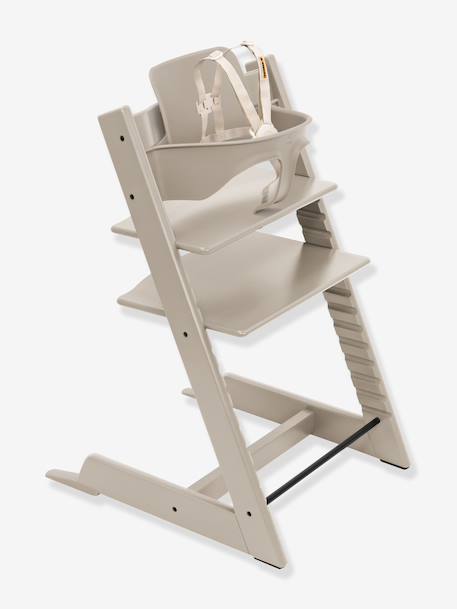 Chaise haute Tripp Trapp blanche+blanchie+brun+écru+gris+gris tempête+mauve+naturel+noir+Vert glacier 22 - vertbaudet enfant 