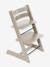 Chaise haute Tripp Trapp blanche+blanchie+brun+écru+gris+gris tempête+mauve+naturel+noir+Vert glacier 20 - vertbaudet enfant 