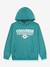 Sweat à capuche garçon vert 1 - vertbaudet enfant 