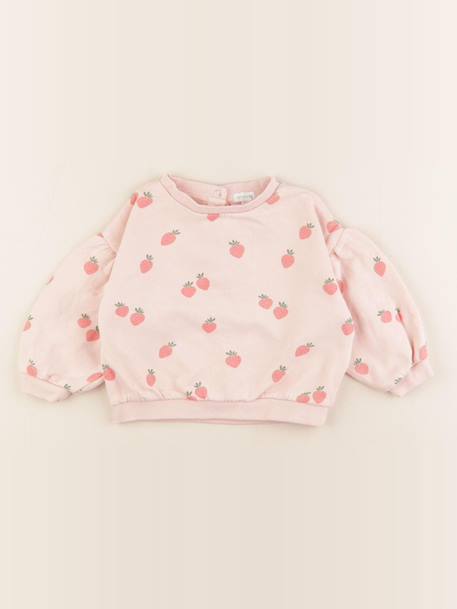 Sweat - 12 mois Rose 1 - vertbaudet enfant 