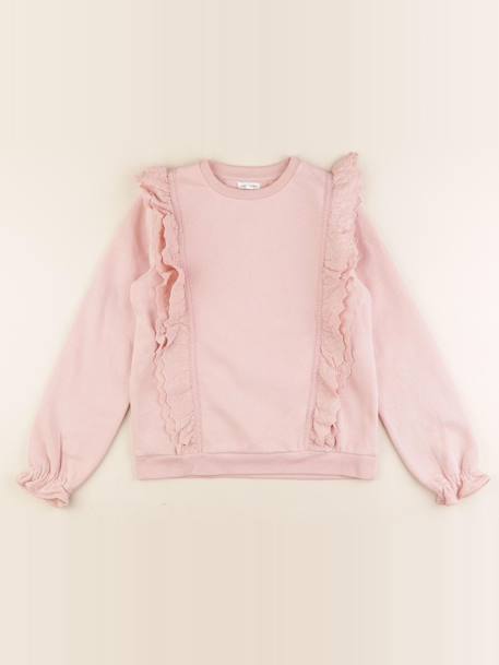 Sweat - 12 ans Rose 1 - vertbaudet enfant 
