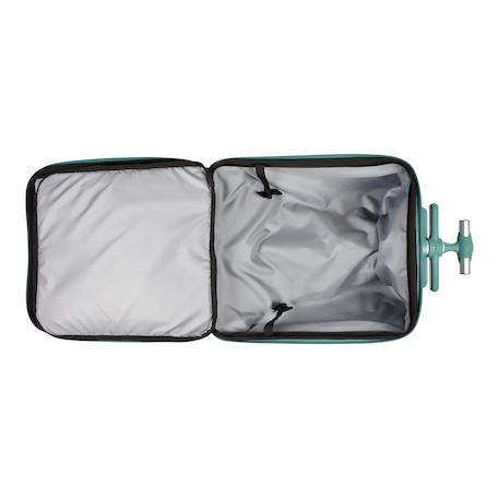 Valise enfant avec assise de voyage Guimauve+Vert bleu 10 - vertbaudet enfant 