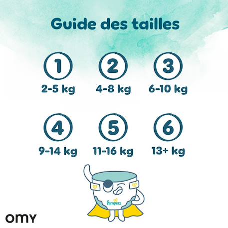 Harmonie, taille 5, 124 couches Blanc 4 - vertbaudet enfant 