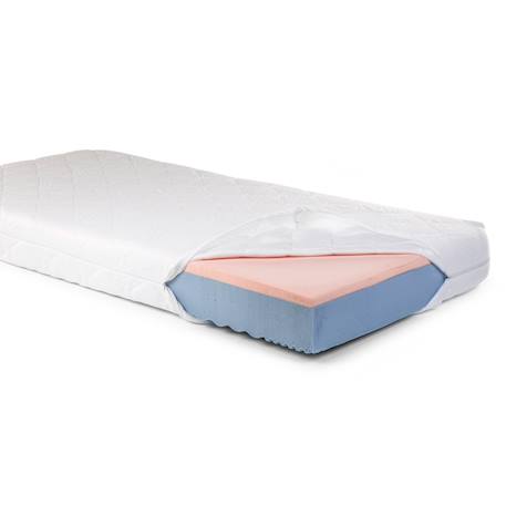 Matelas pour enfant + couvre-matelas amovible 90x200cm Blanc 3 - vertbaudet enfant 