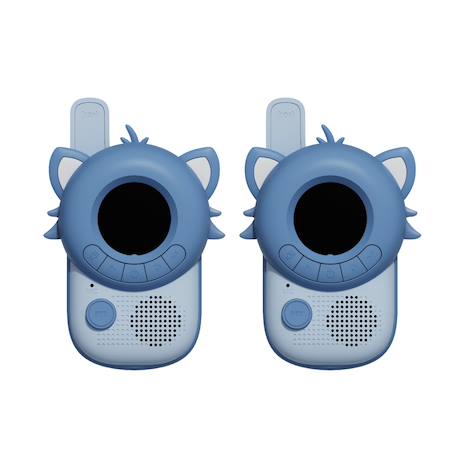 Zoo walkie talkie - raton laveur the zoofamily Blue 1 - vertbaudet enfant 