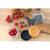 Lot de 2 portions repas en verre 250 ml Bleu nuit/miel+Vert sauge/gazelle 2 - vertbaudet enfant 