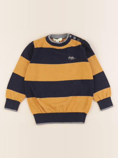 Pull - 3 ans Jaune 1 - vertbaudet enfant 