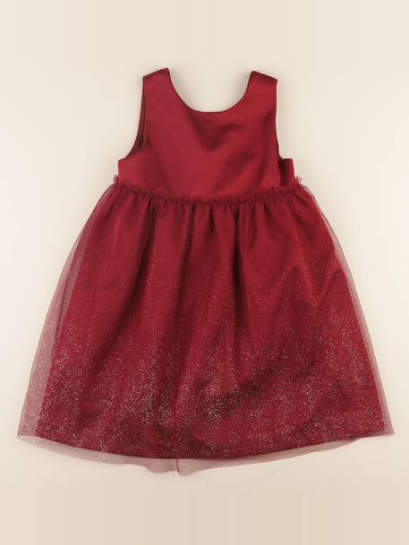 Robe - 9 ans Rouge 1 - vertbaudet enfant 