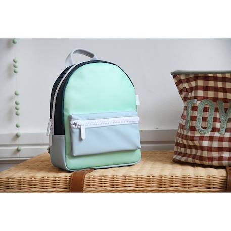 Sac à dos 7,5l pour enfant faro Matcha latte+Rose poudrée+Vert-de-gris 6 - vertbaudet enfant 