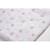 Lot de 3 langes en coton Cygne rose gris+Hérisson / marron+Jurassique / vert 4 - vertbaudet enfant 