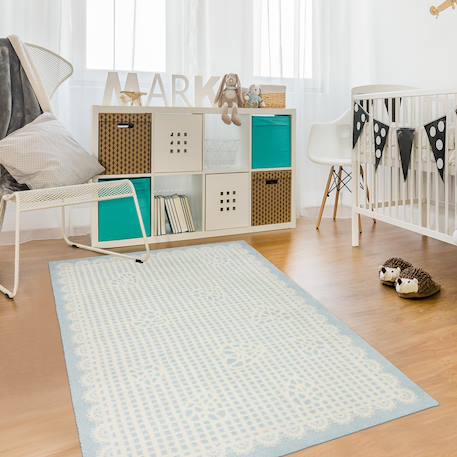 Tapis enfant tissé mariline Bleu 4 - vertbaudet enfant 