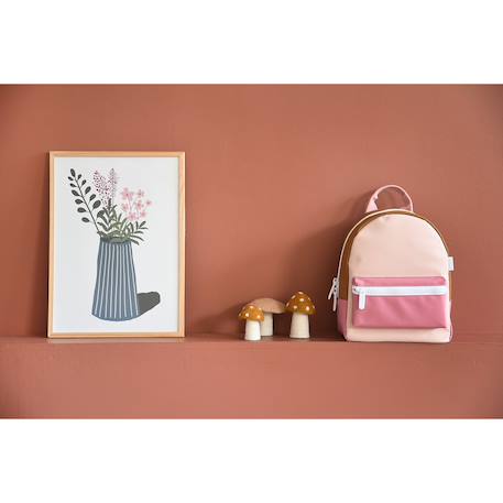 Sac à dos 7,5l pour enfant faro Matcha latte+Rose poudrée+Vert-de-gris 8 - vertbaudet enfant 