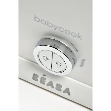 Robot cuiseur 4 en 1 contenance xxl 2200 ml babycook duo Blanc argent+Gris foncé 4 - vertbaudet enfant 