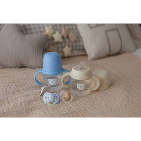 Biberon à anses phosphorescentes +6mois 150ml Wild & free bleu+Wild & free gris 2 - vertbaudet enfant 