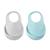 Lot de 2 bavoirs en silicone Vert aéré+Vert sauge 1 - vertbaudet enfant 