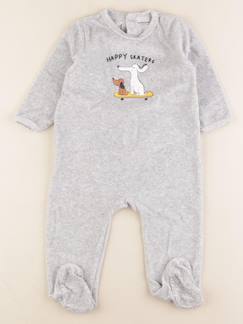 Seconde main-Garçon-Pyjama velours - 18 mois