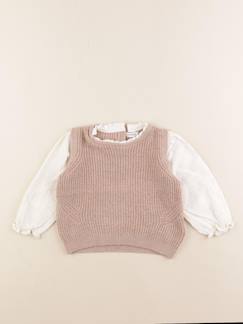 Seconde main-Fille-Pull, gilet, sweat-Pull - 18 mois
