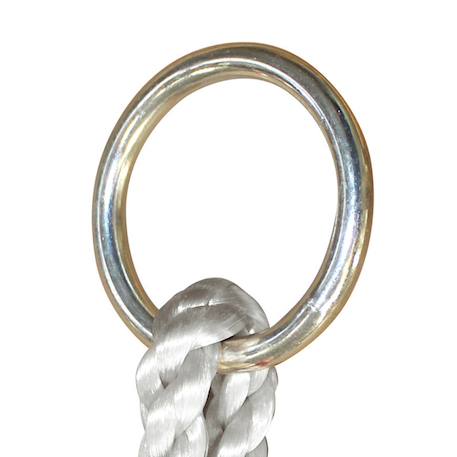 Échelle suspendue en bois pour portique Marron 6 - vertbaudet enfant 