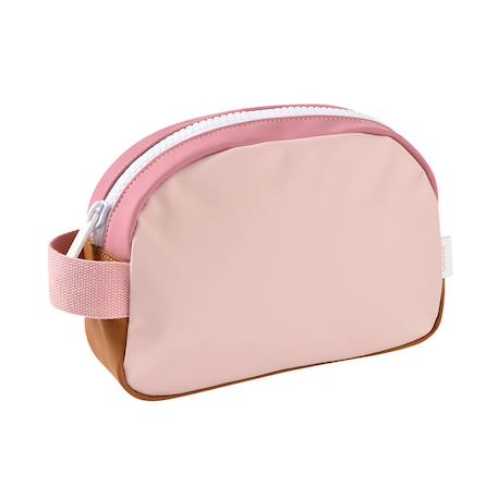 Trousse de toilette faro Bleu nuit+Matcha latte+Rose poudrée 14 - vertbaudet enfant 