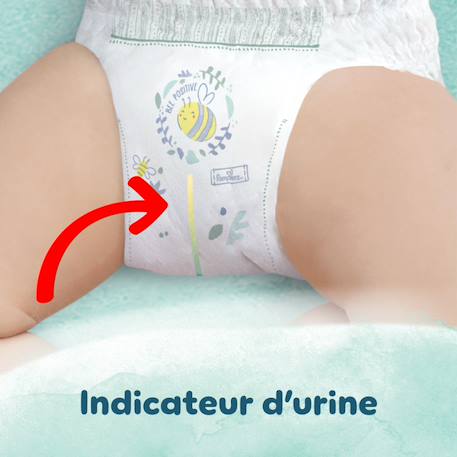 Harmonie couches taille 4, 174 couches, 9kg - 14kg pack 1 mois Blanc 6 - vertbaudet enfant 