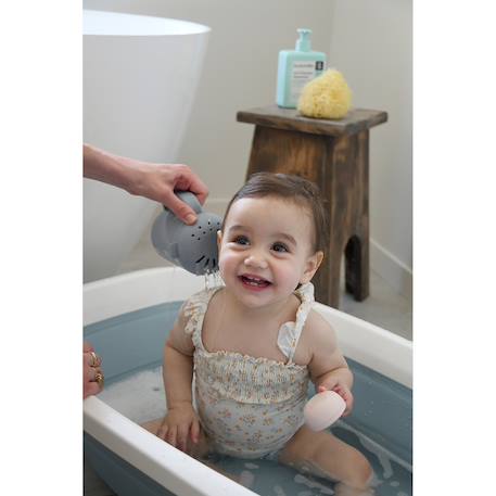 Rince tête silicone accessoire de bain bébé Galet 6 - vertbaudet enfant 