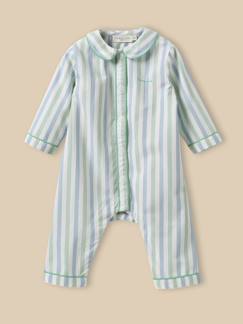 Bébé-Pyjama, surpyjama-Pyjama rayé bébé - coton biologique
