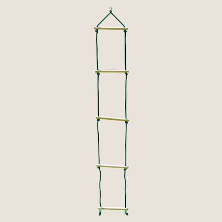 Échelle suspendue en bois pour portique Marron 1 - vertbaudet enfant 