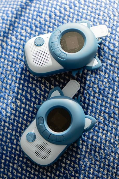 Zoo walkie talkie - raton laveur the zoofamily Blue 3 - vertbaudet enfant 