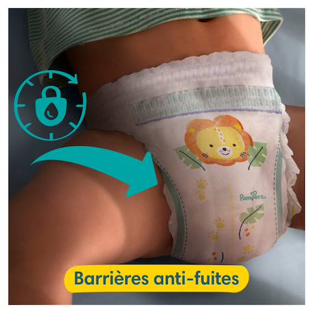 180 couches-culottes baby-dry, taille 4, 9-15 kg Blanc 6 - vertbaudet enfant 