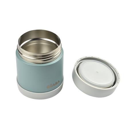 Portion inox isotherme 300 ml Brume claire+Gris minéral/vert+Rose clair 3 - vertbaudet enfant 