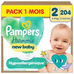Puériculture-Harmonie, taille 2, 204 couches